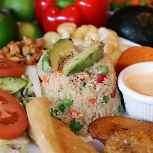 Vegetarian Platter.
