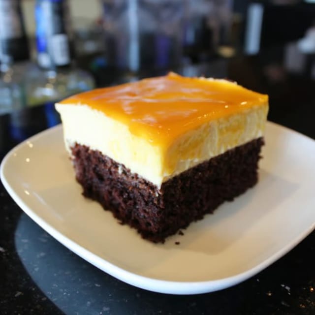 Torta De Chocolate Con Maracuya.